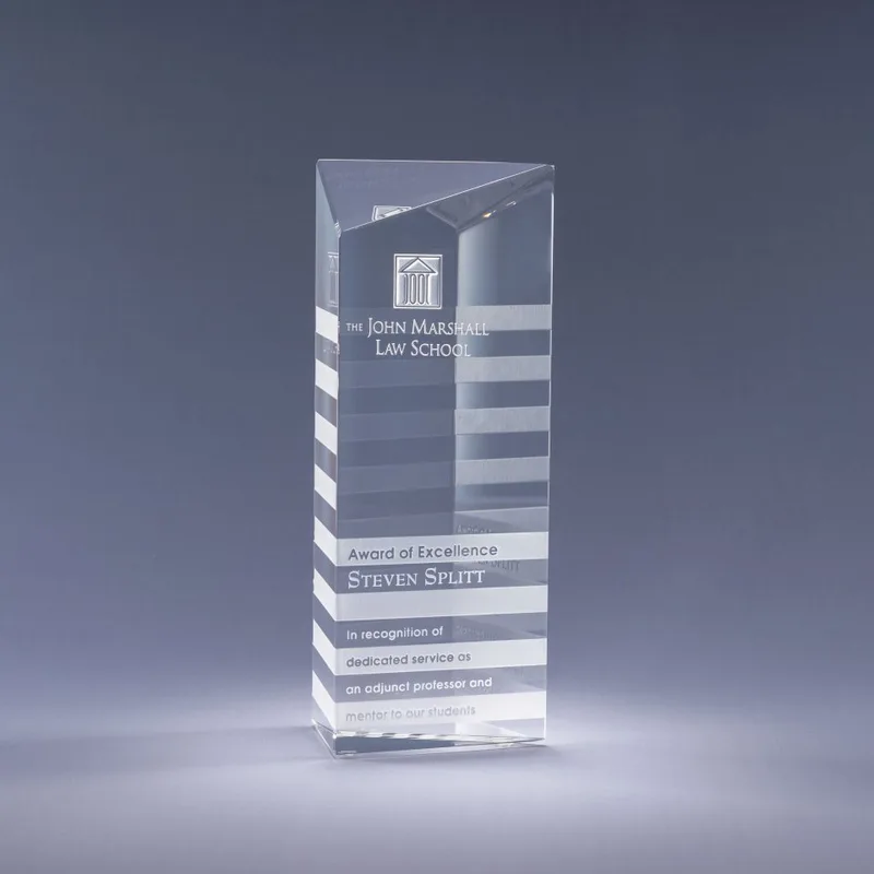 10" Highlight Crystal Award