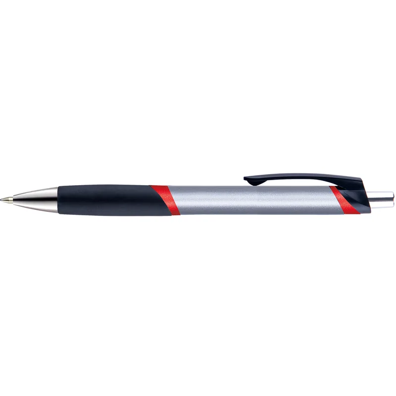 Silver/Black/Red Blank Side View