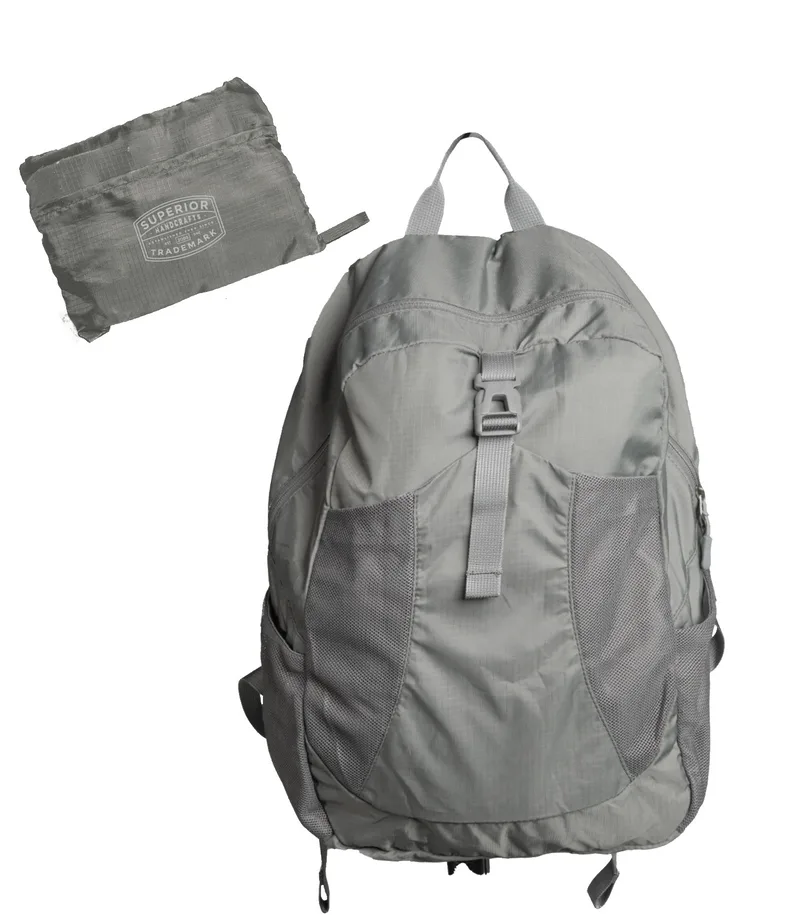Foldable RPET Backpack view 3