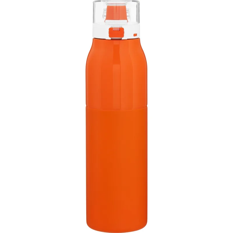 25 oz h2go Vigor Water Bottle (Matte Orange) view 2