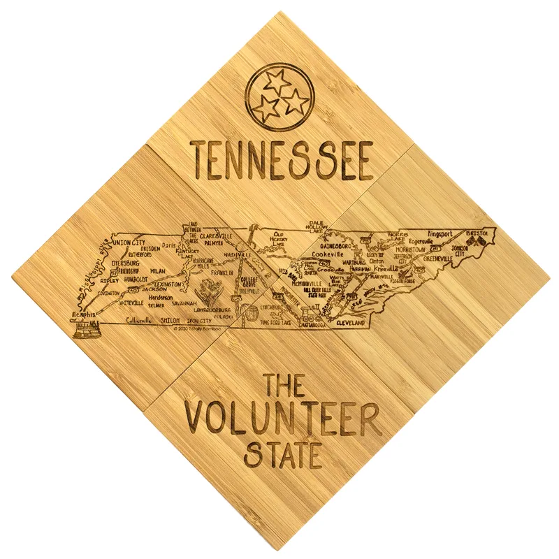 Tennessee Puzzle Coaster Set view 2