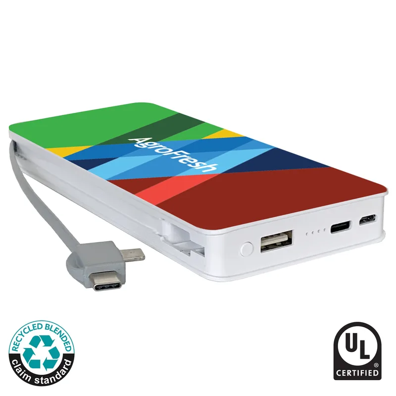 iTwist 10,000mAh UL Eco 8-in-1 Combo Charger view 2