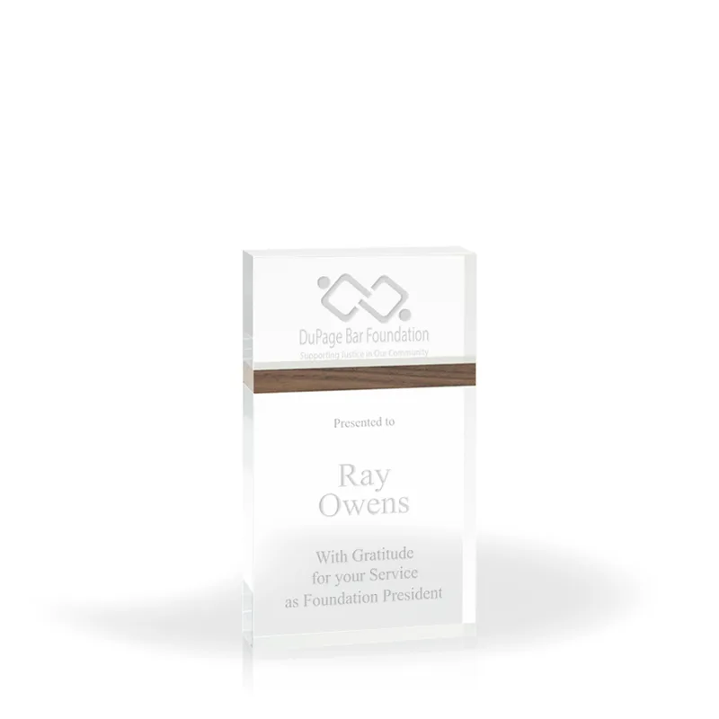 Capri Walnut Accent 4x7 Award view 4