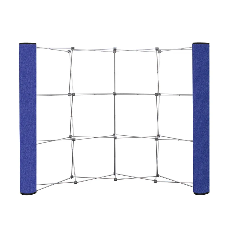 Curved Show 'N Rise Floor Display End Panel (Fabric) view 4