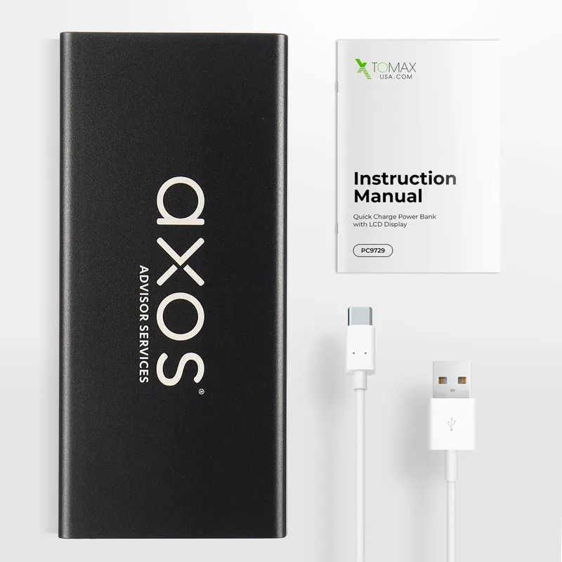 10,000 mAh Metallic Quick Charger Power Bank view 5