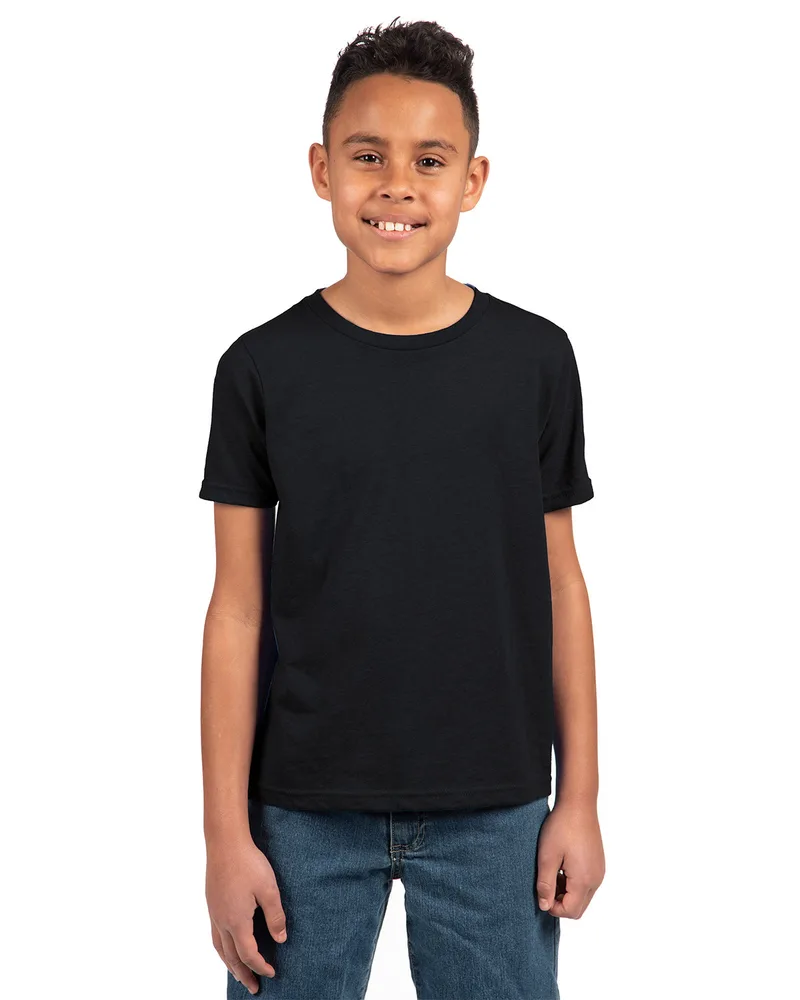 NEXT LEVEL APPAREL Youth CVC Crew view 2