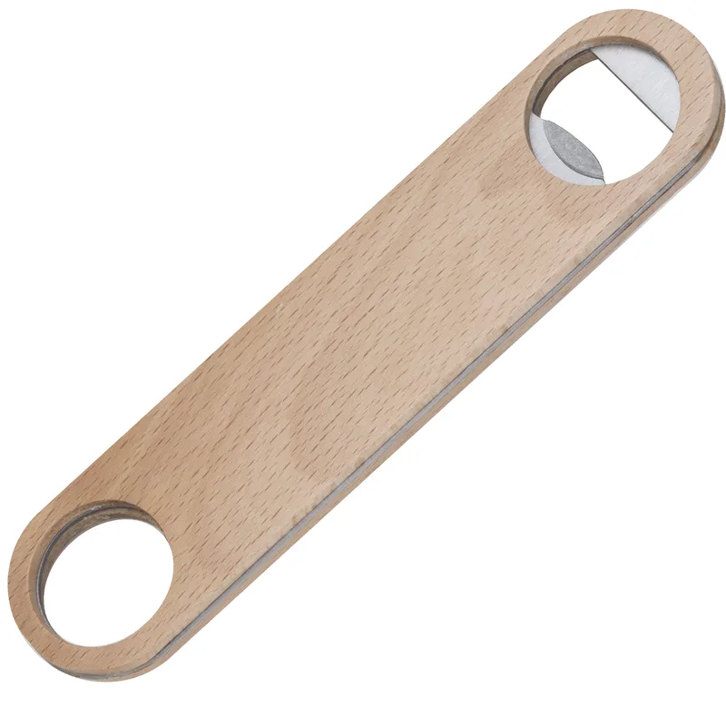 Big Wood Paddle Bottle Opener view 2