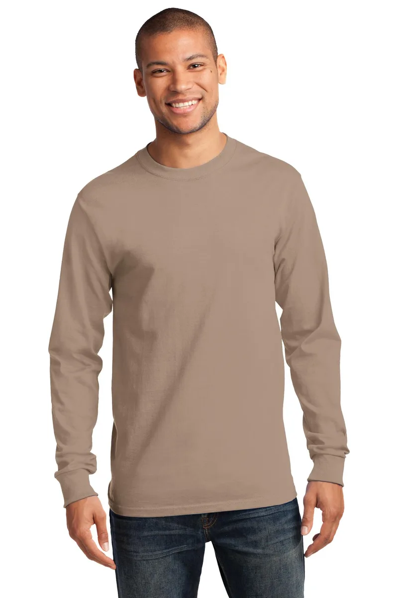 Port & Co™ Long Sleeve Essential Tee. view 3