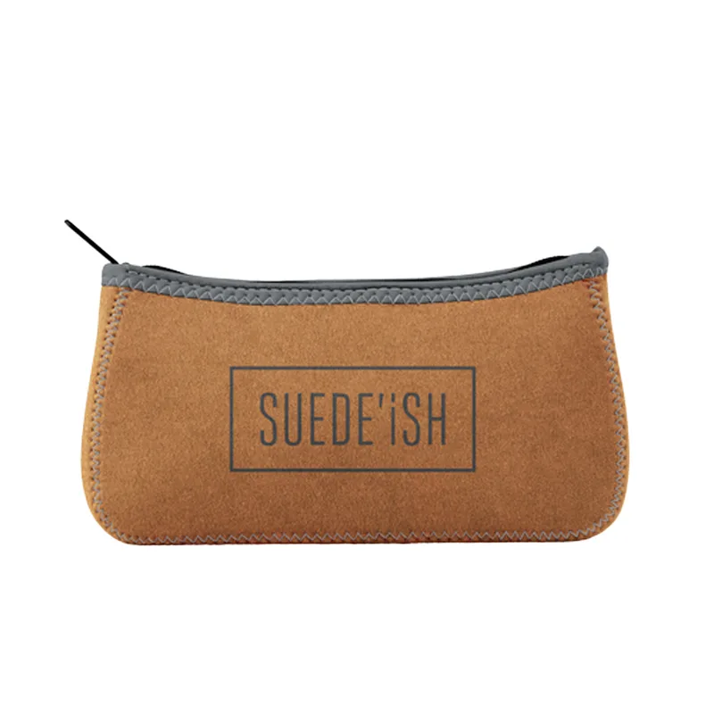 Large Suede-ish Canoe Pouch view 3