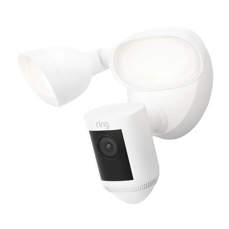 Ring Floodlight Cam Pro Wired - White