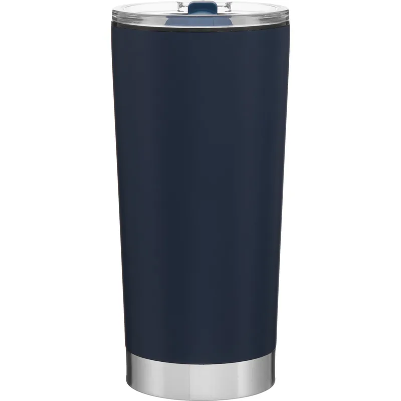 20 oz h2go Fargo Travel Tumbler (Matte Navy) view 2