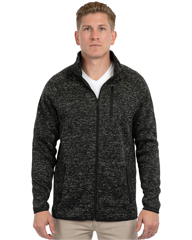 Burnside Men's Sweater Knit Jacket view 2