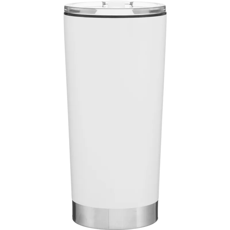 20 oz h2go Fargo Travel Tumbler (Matte White) view 2
