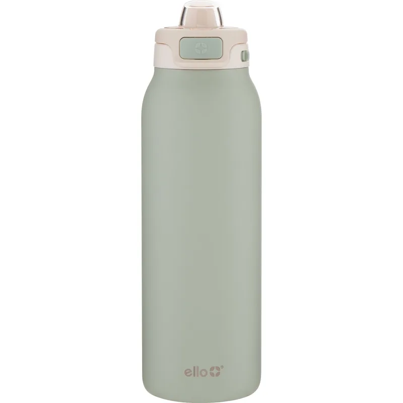 32 oz Ello Pop & Fill Water Water Bottle (Pistachio) view 2