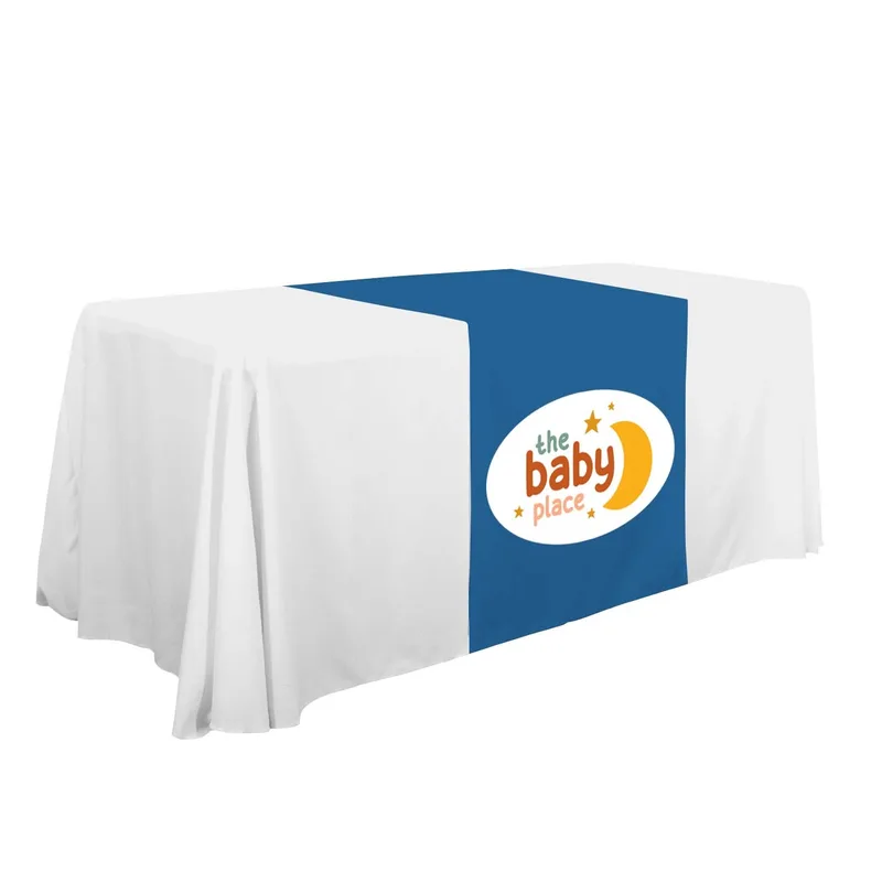 28" LazerLine Table Runner Full-Color Front Only view 2