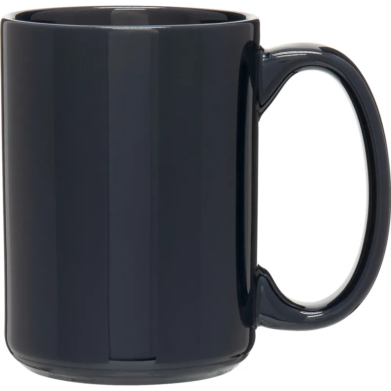 15 oz Grande Ceramic Mug (Navy) view 2