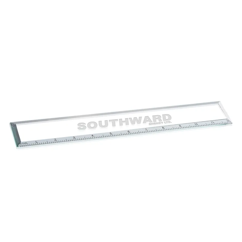 Glass Ruler - Jade