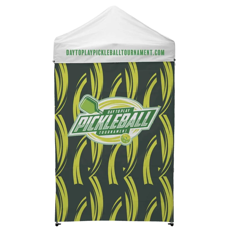 5' Economy Tent Full Wall (Dye Sublimated, Single-Sided) view 4