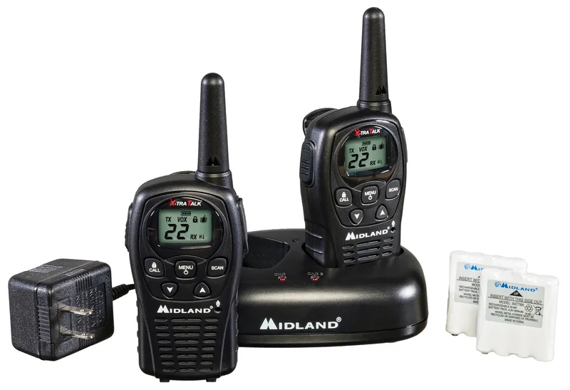 Midland 22 Ch 2-Way Radios W/ 24 Mile Range Value Pack