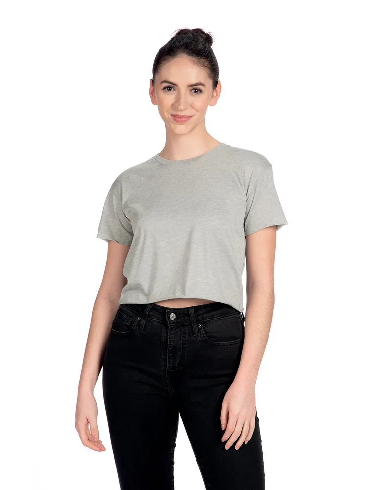 NEXT LEVEL APPAREL Ladies' Festival Cali Crop T-Shirt view 6