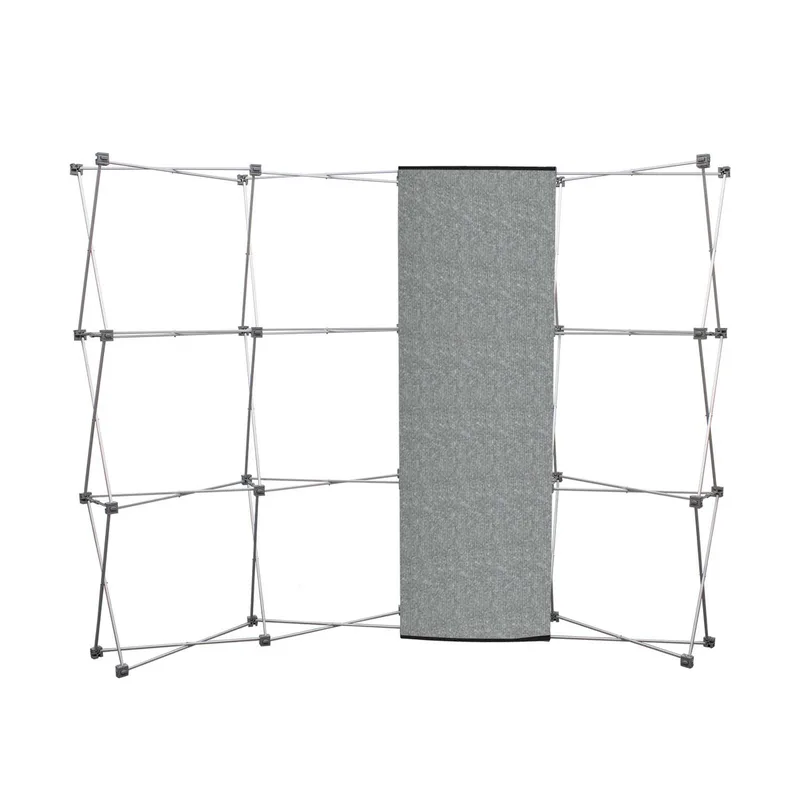 Curved Show 'N Rise Floor Display Center Panel (Fabric) view 2