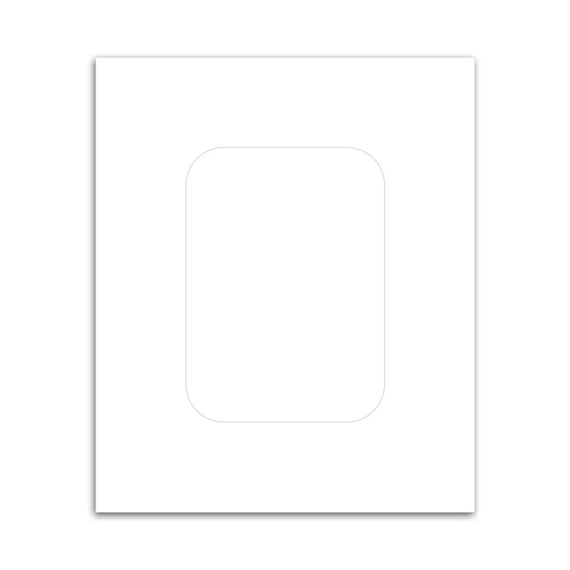 Rectangle Punch Out Picture Frame Magnet view 2