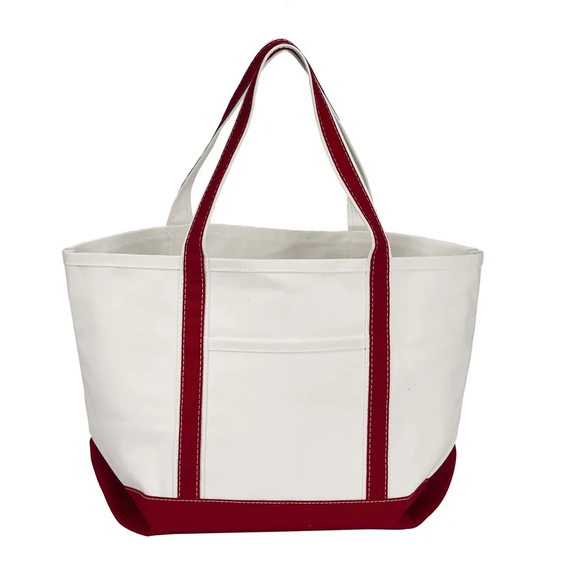 Open Canvas Boat Bag