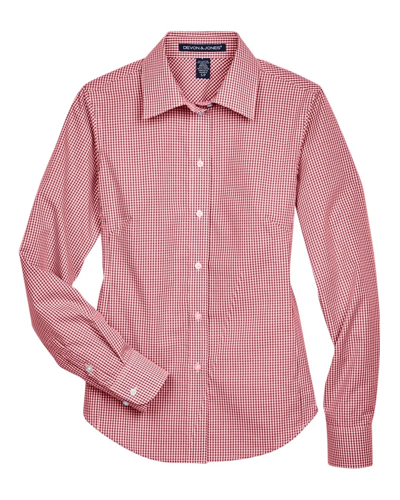 Navy Blue Gingham Lifestyle View