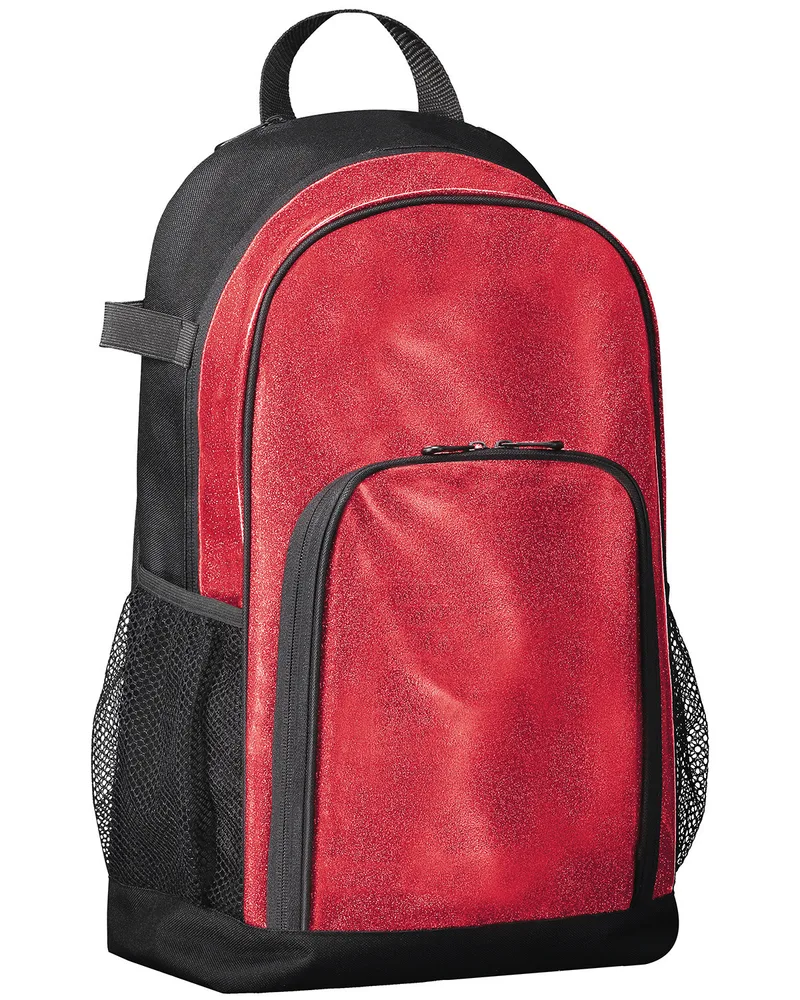 Red Glitter/ Blk