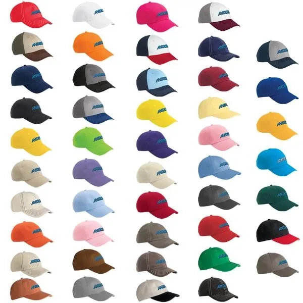 Valucap VC300A Adult Bio-Washed Unstructuered Cap