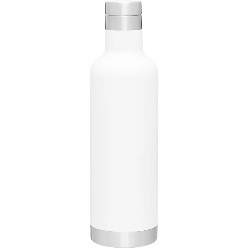 25 oz h2go Noir Water Bottle (Matte White) view 2