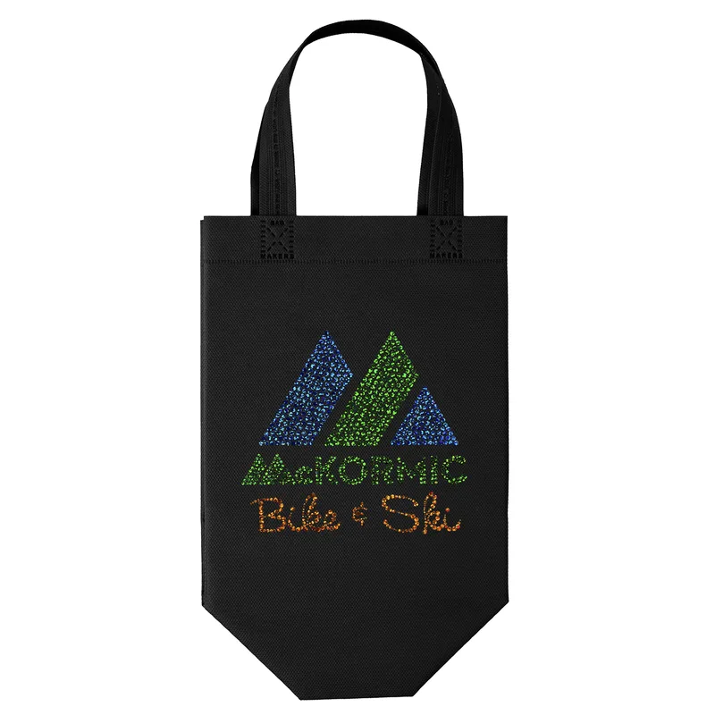 Glory™ - USA Made Non-Woven Tote - Sparkle (8" x 5" x 10")