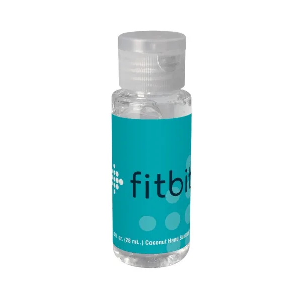2 oz. Clear Sanitizer in Cylinder Bottle w/Clear Flip Top view 5