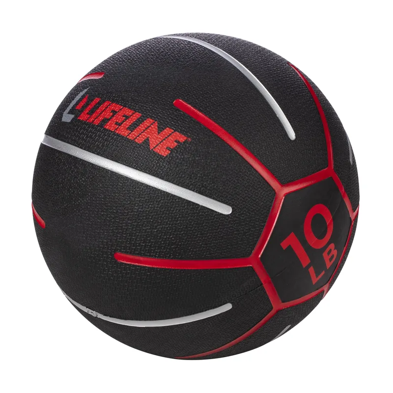 Lifeline Fitness - Medicine Ball, 10 Lbs
