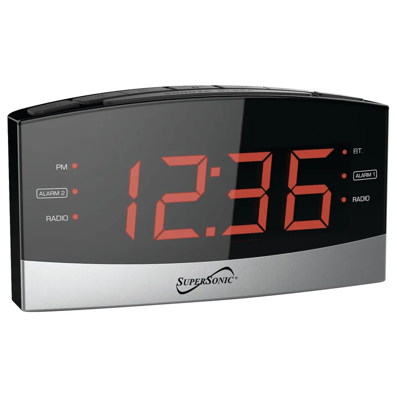 Supersonic Bluetooth Clock Radio