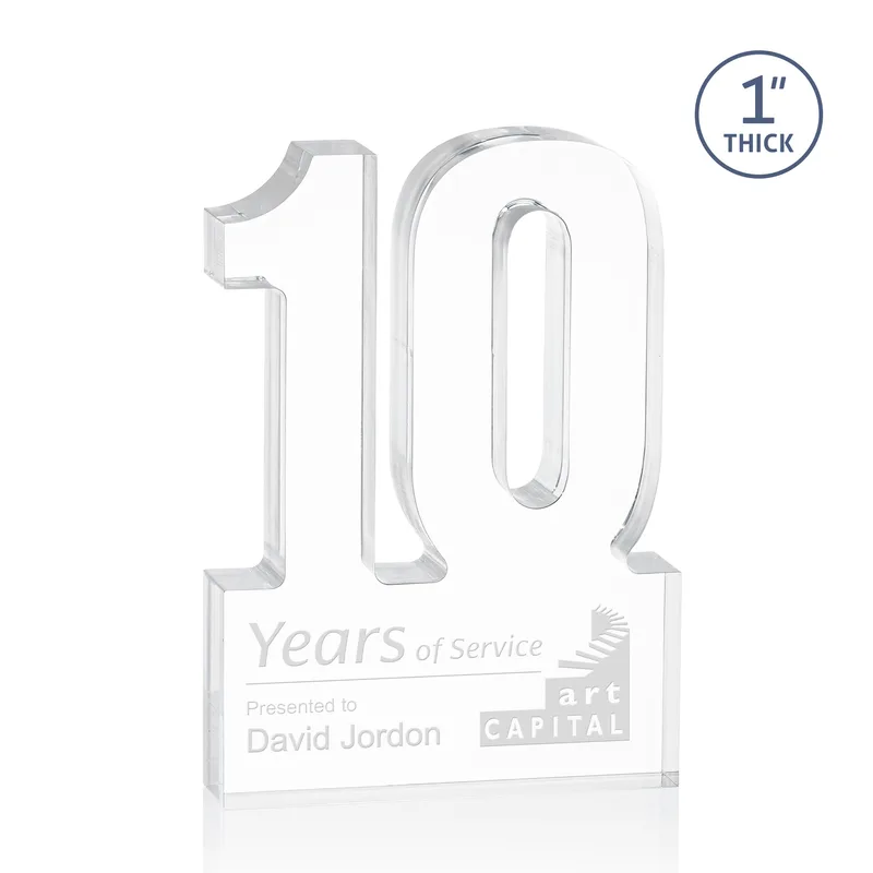Laser Engraving, Number 10
