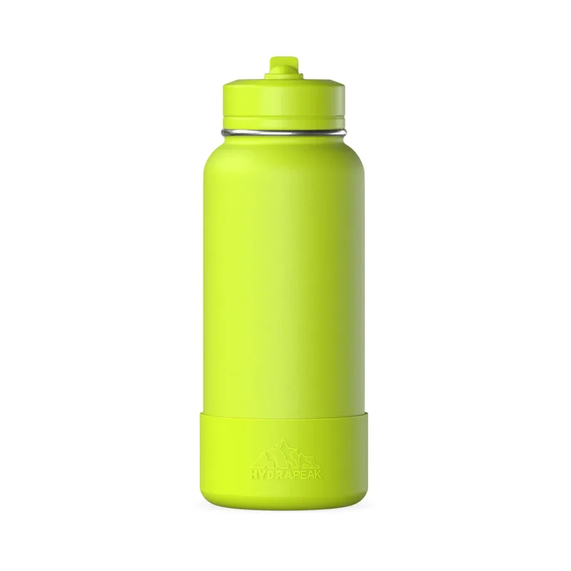 32 oz Hydrapeak® Stainless Steel Insulated Sport Water Bottle w/ Straw Lid view 4
