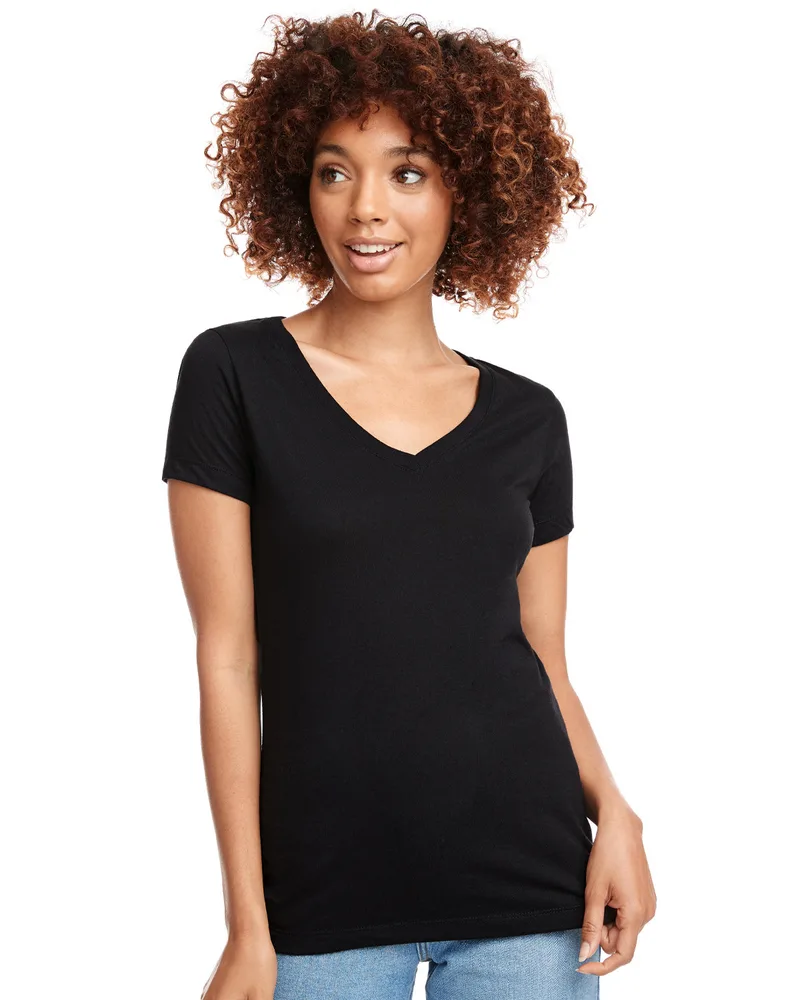 NEXT LEVEL APPAREL Ladies' Ideal V view 3
