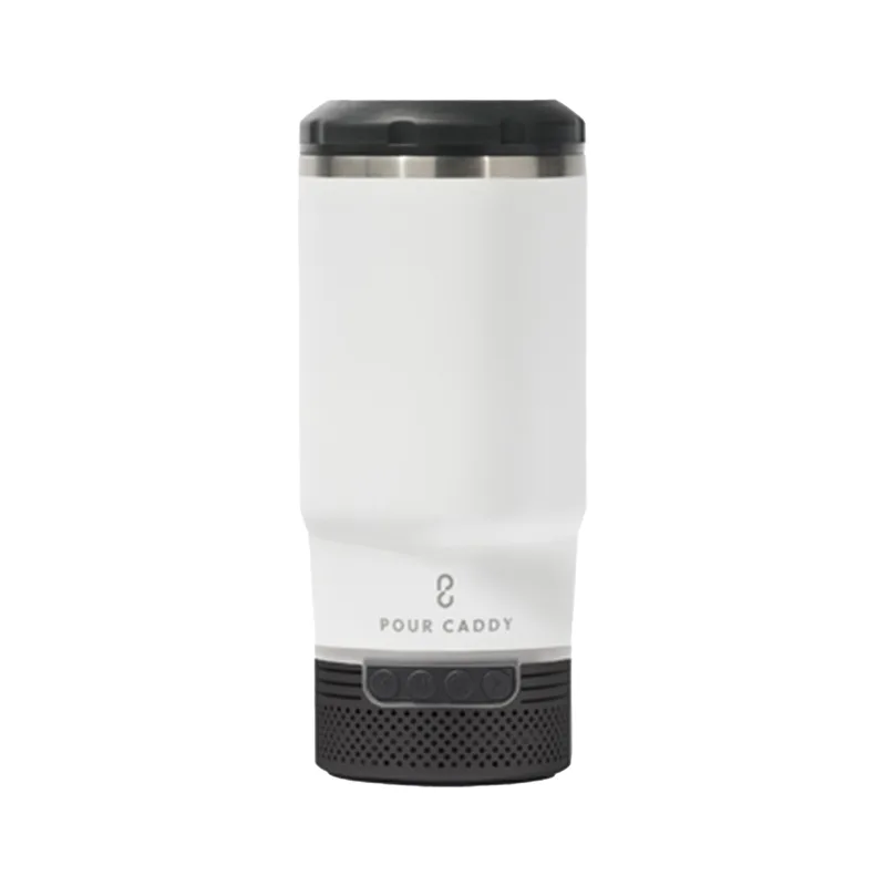Pour Caddy® Chill & Brew 14 oz Insulated Tumbler with Bluetooth Speaker view 5
