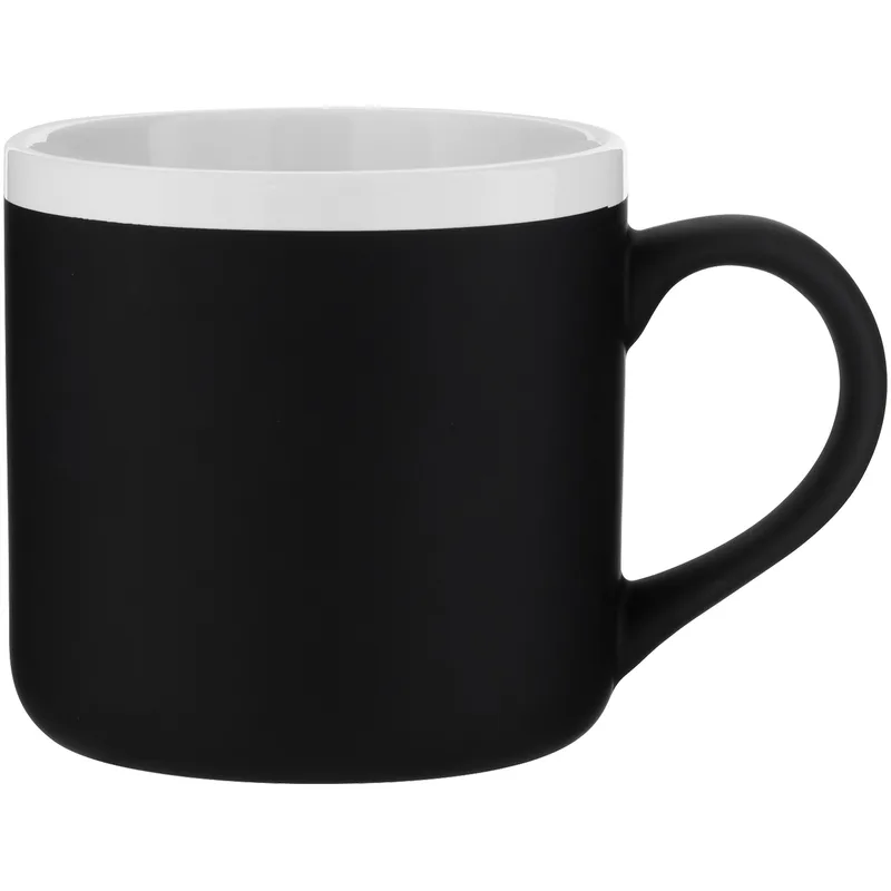 12 oz Elara Ceramic Mug (Black) view 2