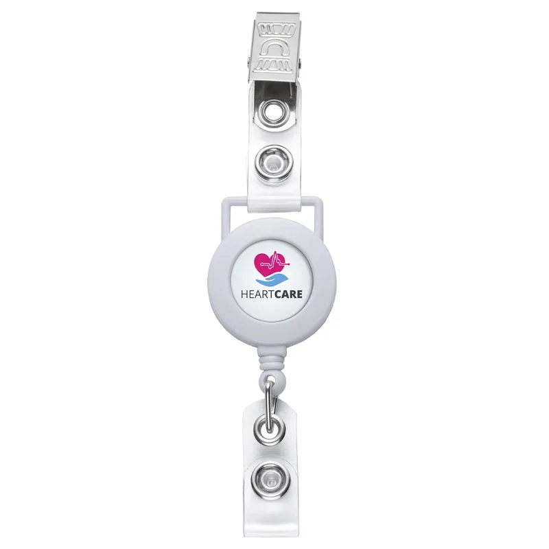 Square Hanger Retractable Badge Reel view 6