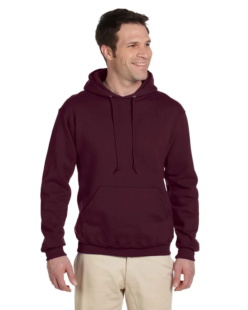 Jerzees Adult Super Sweats® NuBlend® Fleece Pullover Hooded Sweatshirt view 6