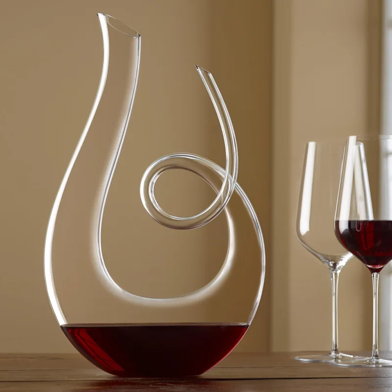 Wine Enthusiast Art Series Treble Decanter