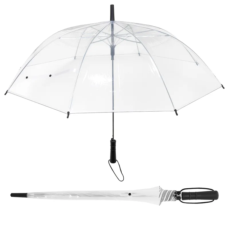 Panorama 46" Arc Auto-Open Clear Umbrella view 2