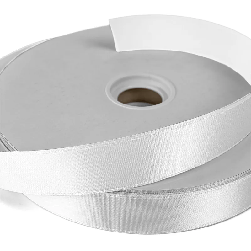 1" Badge Satin Ribbon - 50yd Roll - Sparkle view 2