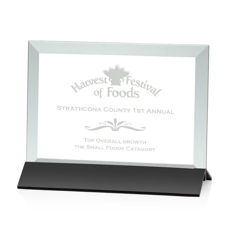 Deep Etch, Horizontal, Jade, Black, 8" x 6"