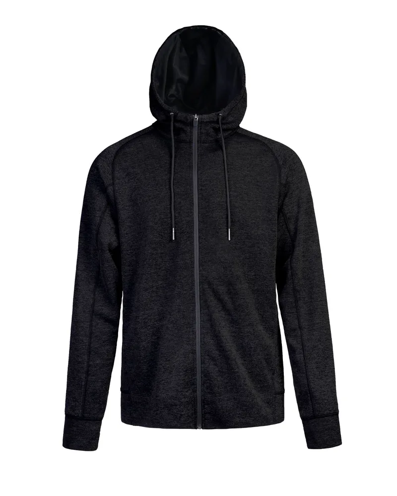 Men's Hooded Flash Performace Knit Jacket view 2