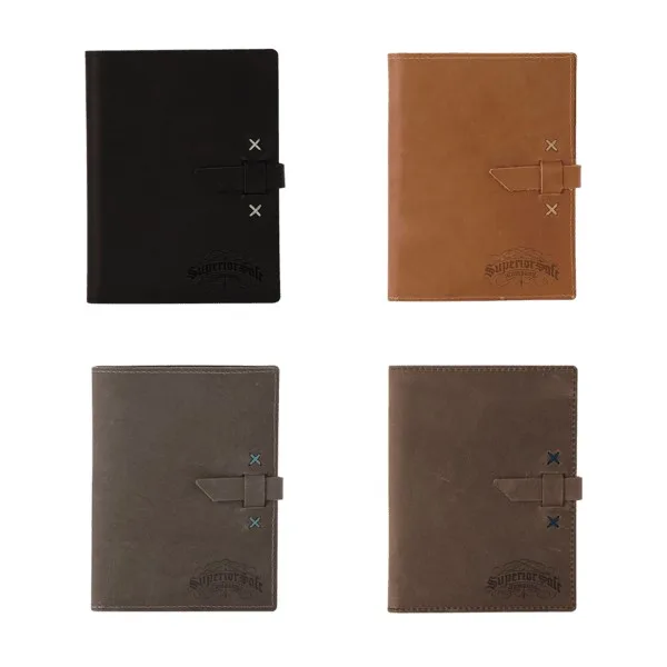 Mini Tasker Leather Mini Padfolio view 2