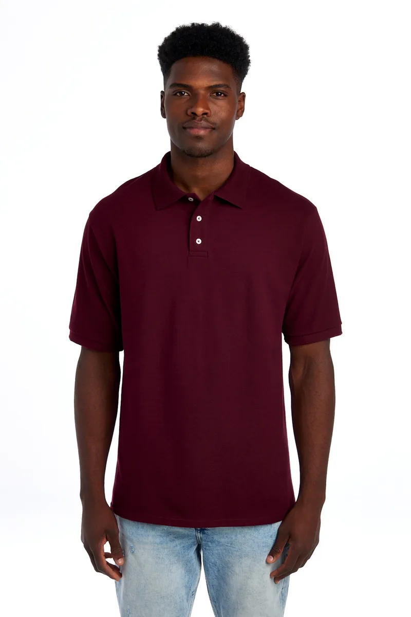 Jerzees® Unisex Premium Ring Spun Cotton Pique Sport Shirt view 5