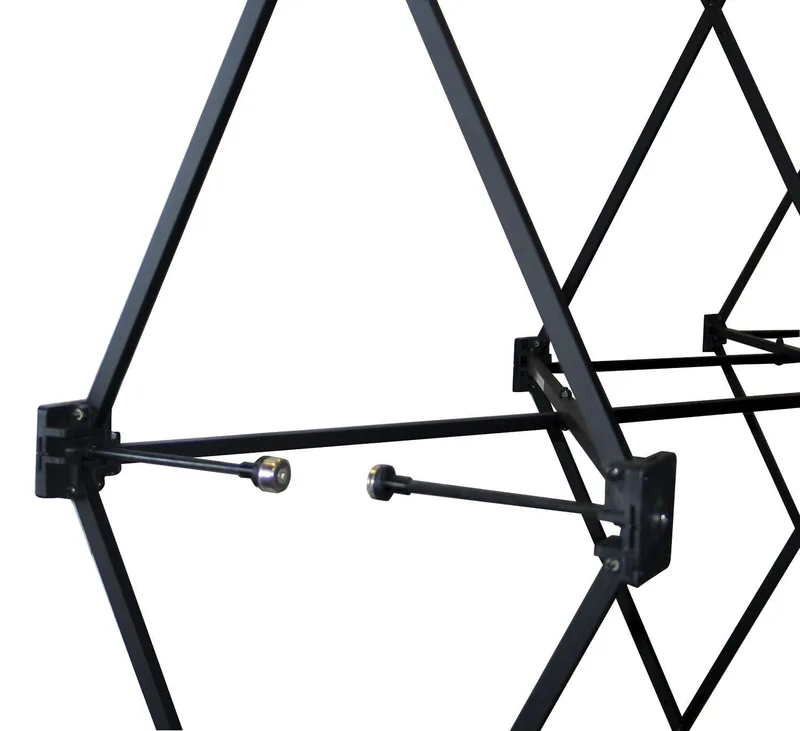 10' Curved ARISE Floor Display Hardware view 3